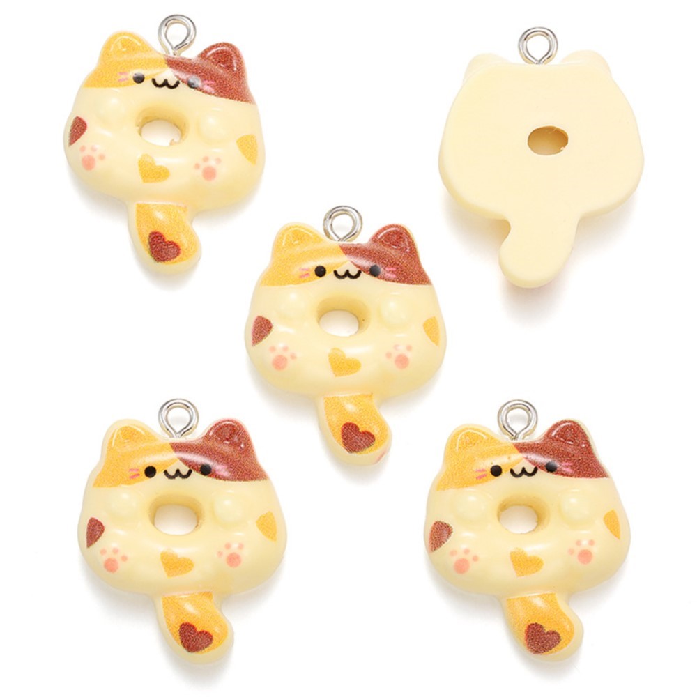 10Pcs Kawaii Cartoon Cat Resin - огляд і ціна Resin Art Box
