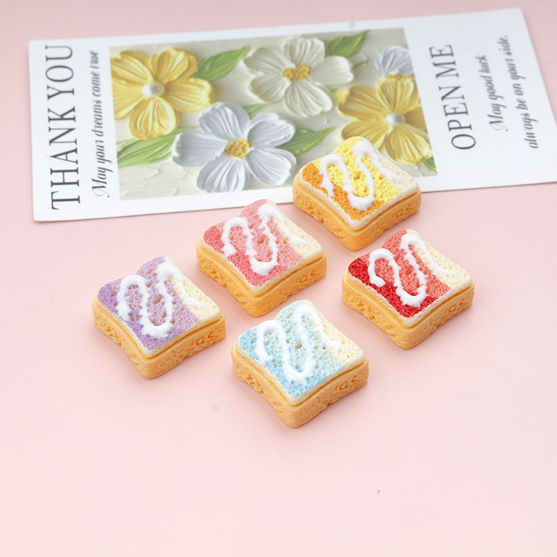 30/300pcs mini Toast Biscuits  - огляд і ціна Resin Art Earrings Material