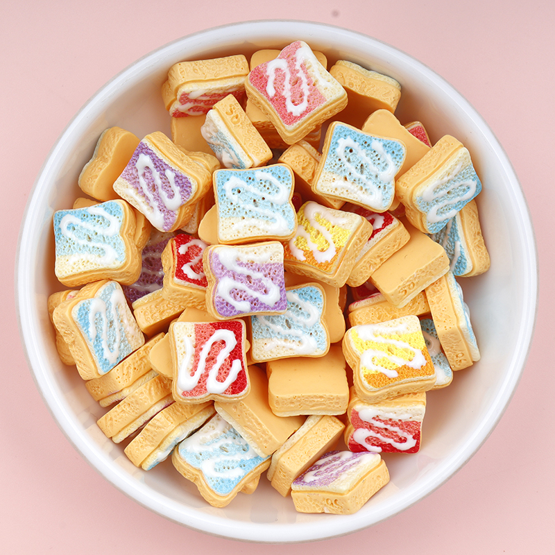 30/300pcs mini Toast Biscuits  - огляд і ціна Resin Art Earrings Material