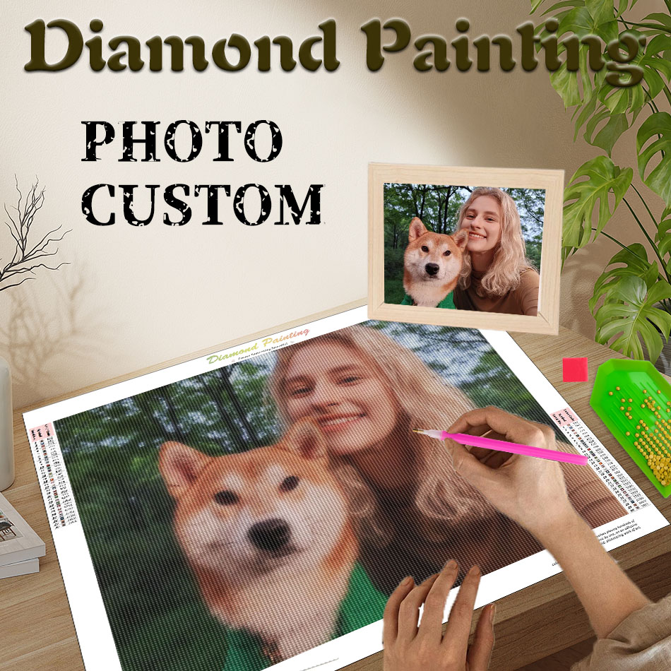 PhotoCustom Diamond Painting C - огляд і ціна Resin Art Wedding Gift