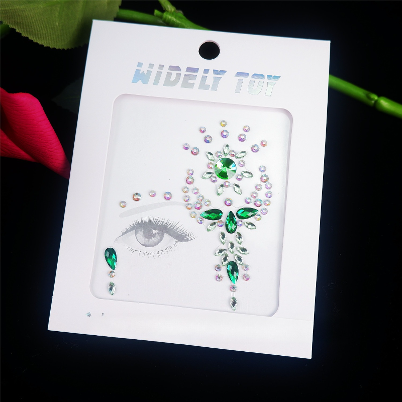 Acrylic Resin Face Gems Rhines - огляд і ціна Resin Art Sticker