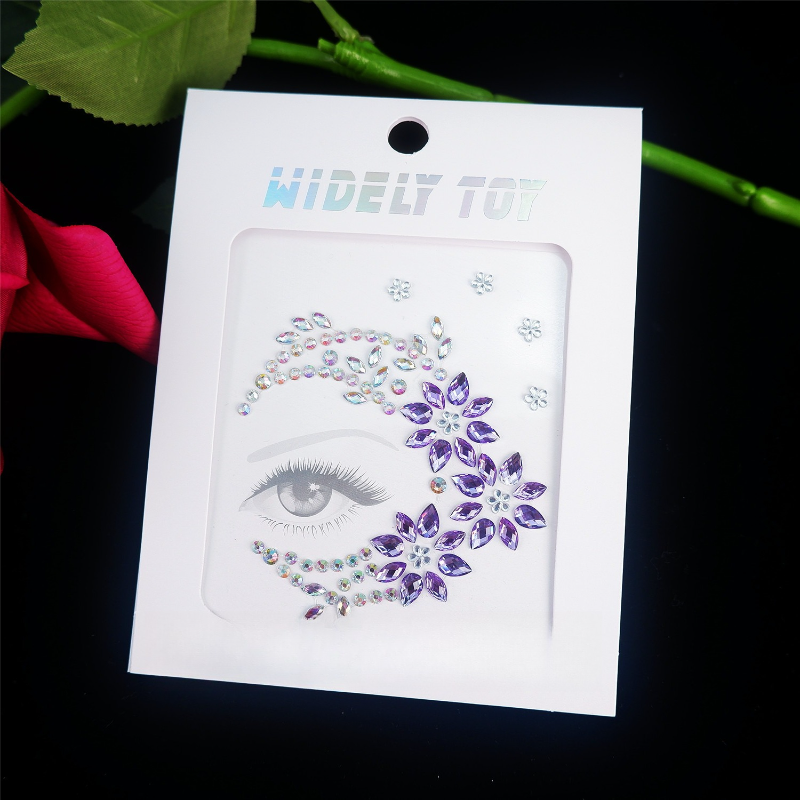 Acrylic Resin Face Gems Rhines - огляд і ціна Resin Art Sticker