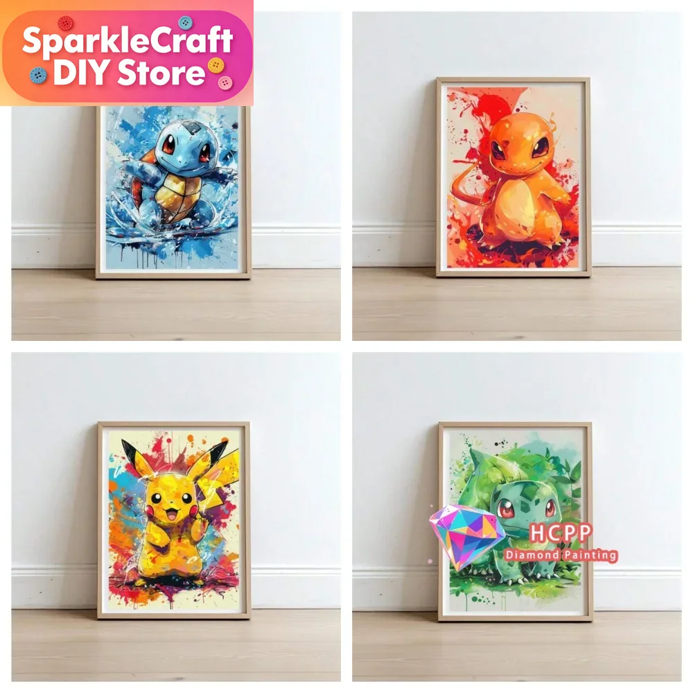 1pc frameless 2026 New Pikachu - огляд і ціна Resin Art For Beginners