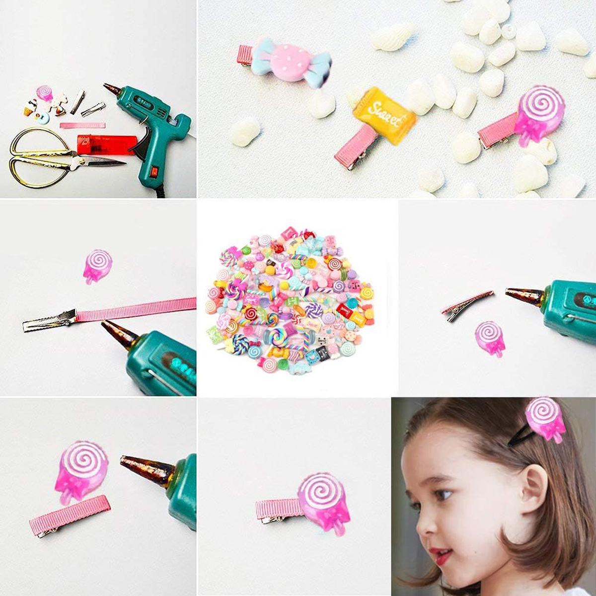 30pcs Random Candy Slime Charm - огляд і ціна Resin Art Box