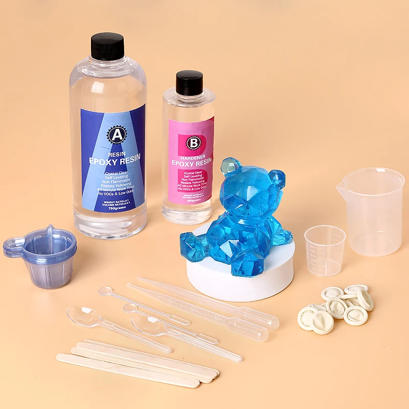 Epoxy Resin Kit Crystal Clear  - огляд і ціна Epoxy Resin Ab