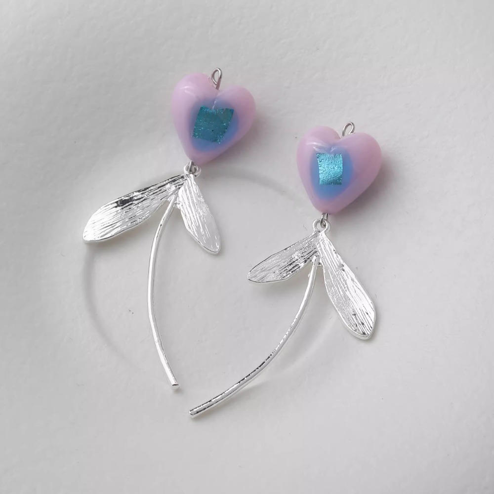 4PCS Dainty Long Leaf Charm Ea - огляд і ціна Gold Leaf Foil