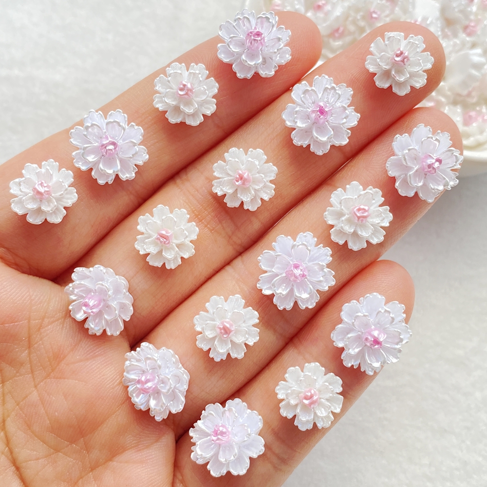 50Pcs Cute Mini Cartoon Flower - огляд і ціна Resin Art Design For Wedding