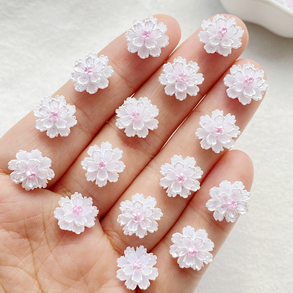 50Pcs Cute Mini Cartoon Flower - огляд і ціна Resin Art Design For Wedding