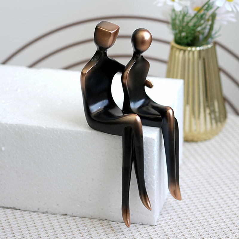 Couple Hugging Sculpture, Home - огляд і ціна Resin Art Anniversary Gift