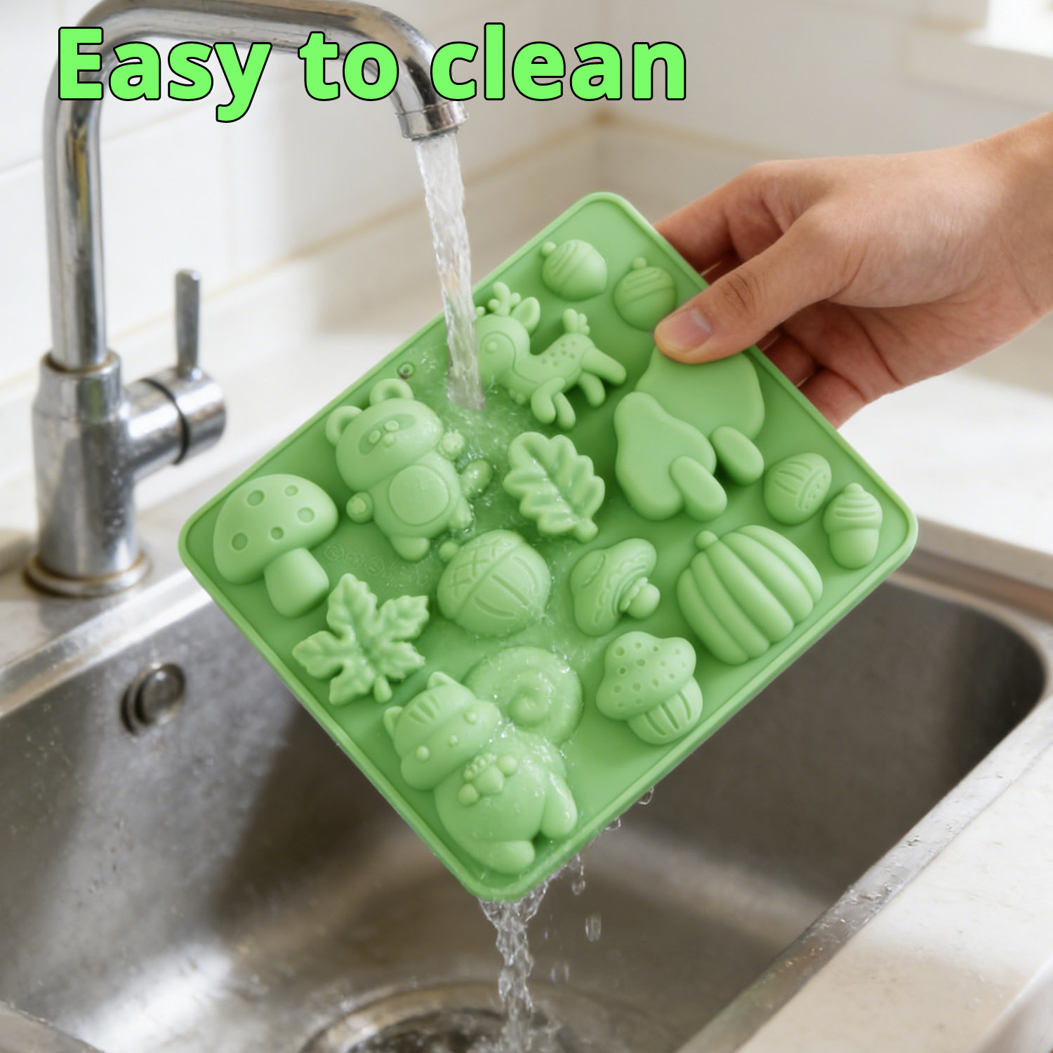1 Silicone Cake Mold in the Sh - огляд і ціна Resin Art Decor