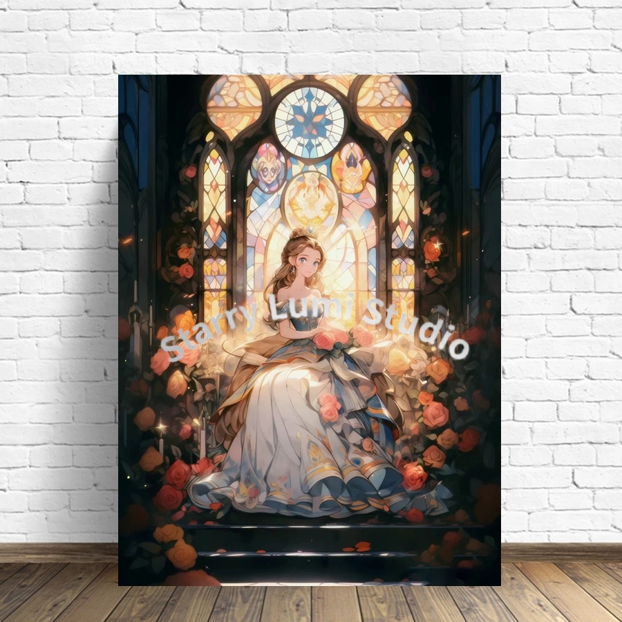 Cute Cinderella Castle 5D Full - огляд і ціна Resin Art For Beginners