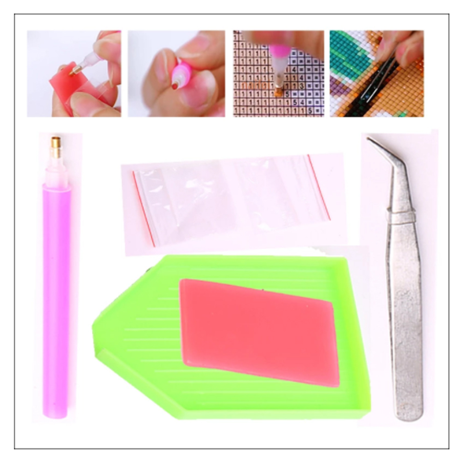 Full Square Round 5D Diy Diamo - огляд і ціна Resin Art For Sale