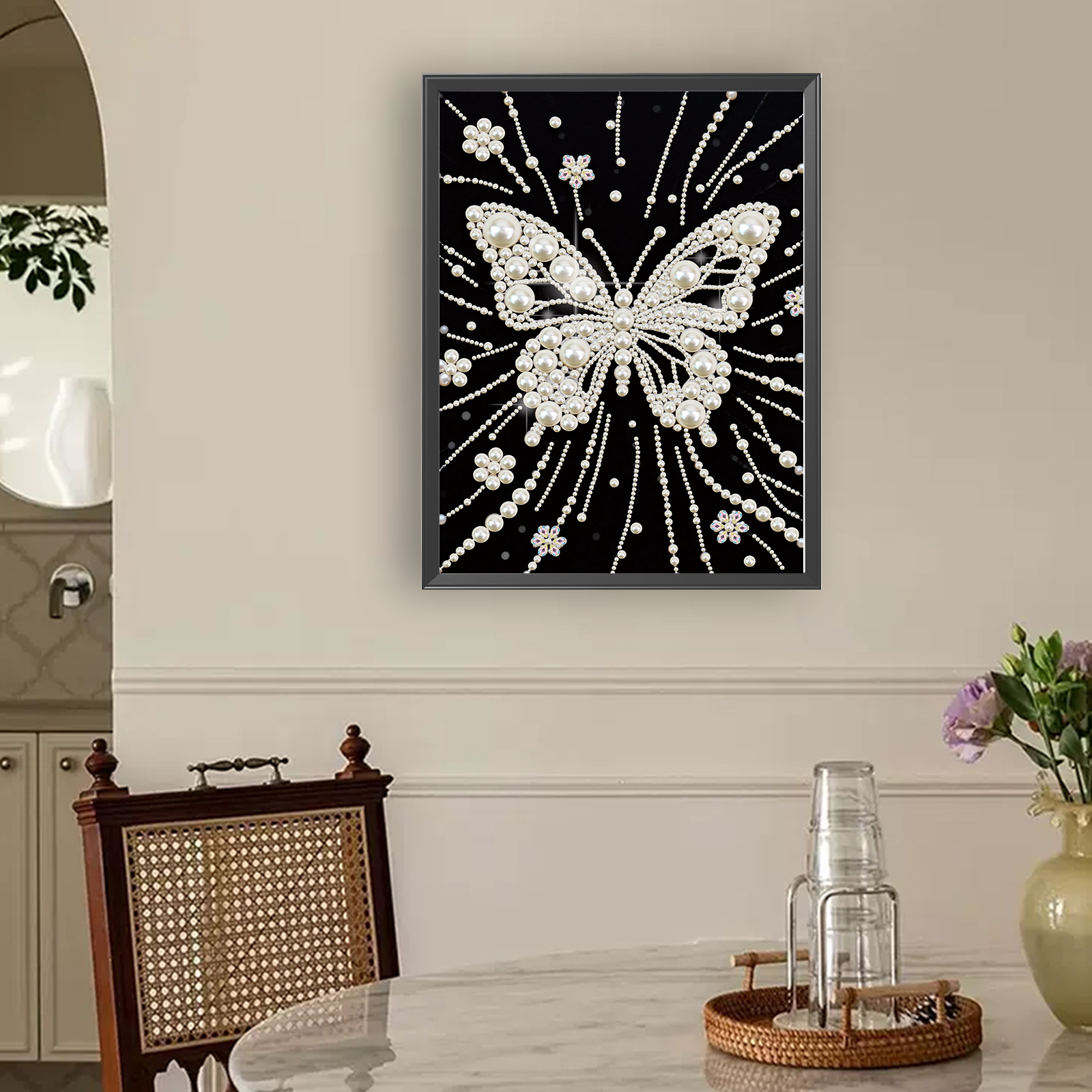 DIY Pearl Art Painting for Hom - огляд і ціна Resin Art On Wall