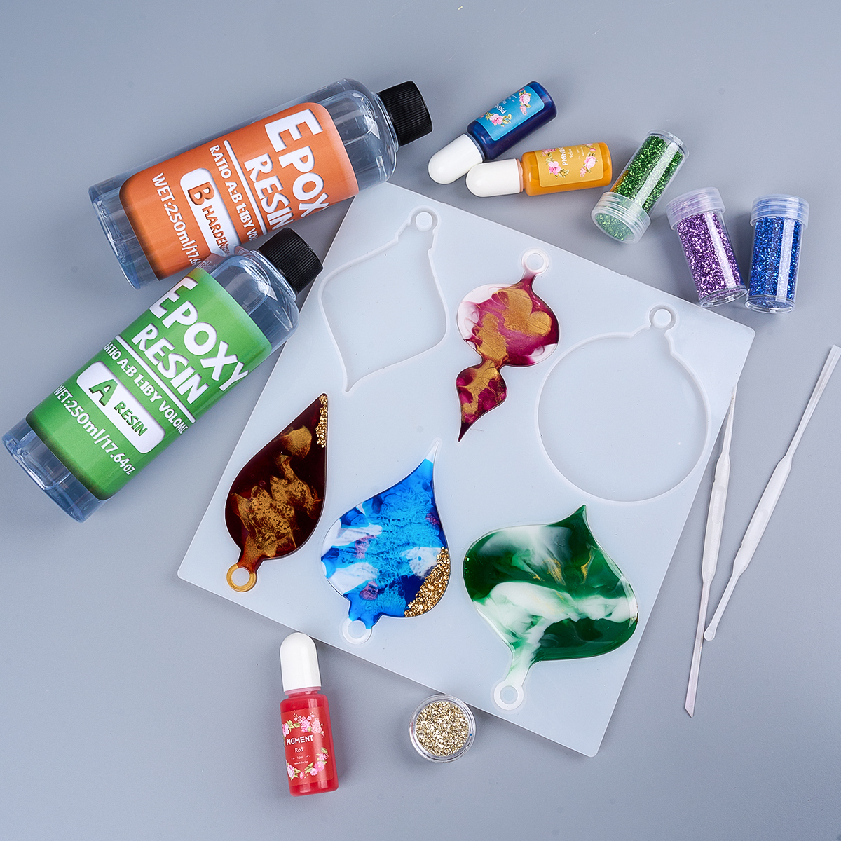 1:1 AB Resin Epoxy Glue Kit Hi - огляд і ціна Epoxy Resin Ab