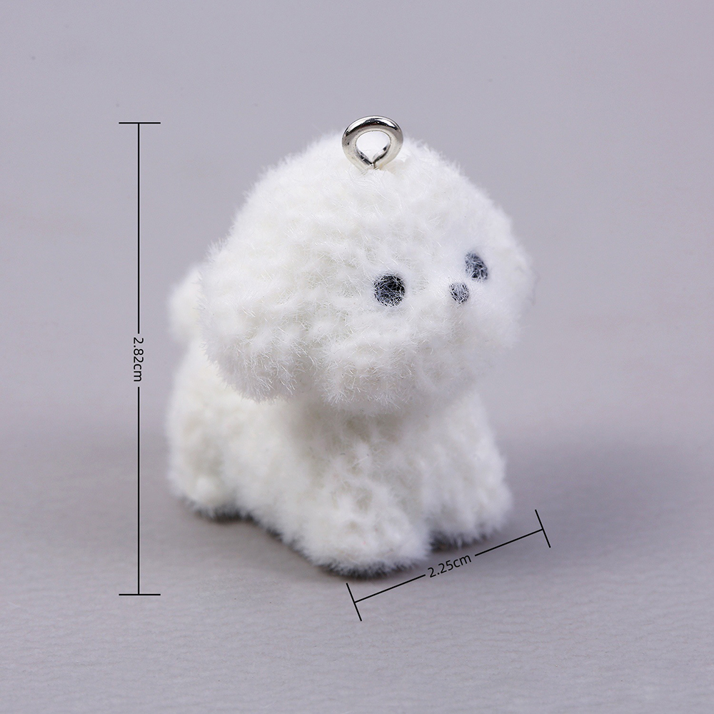 10pcs Flocking Puppy Dog Resin - огляд і ціна Resin Art Box