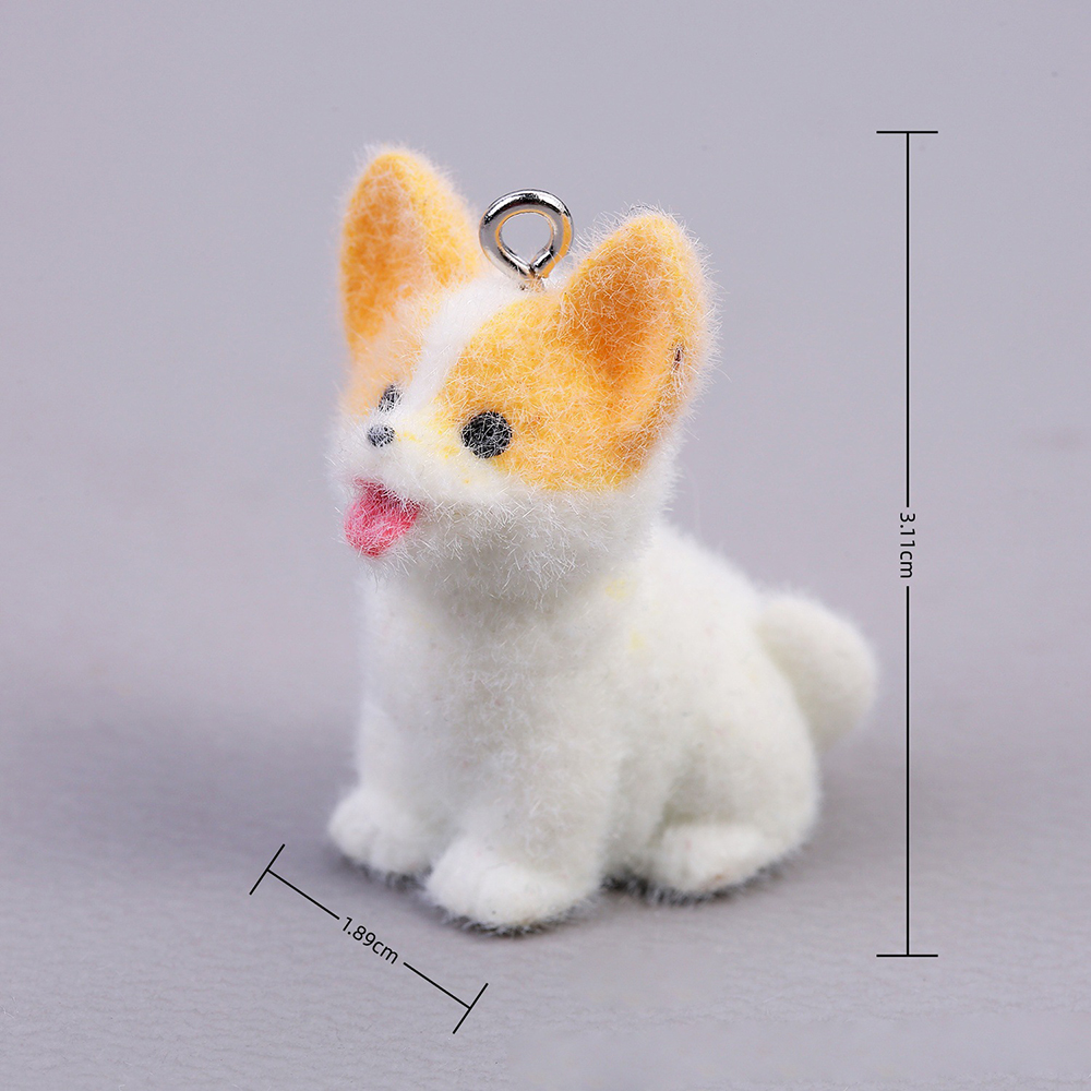 10pcs Flocking Puppy Dog Resin - огляд і ціна Resin Art Box