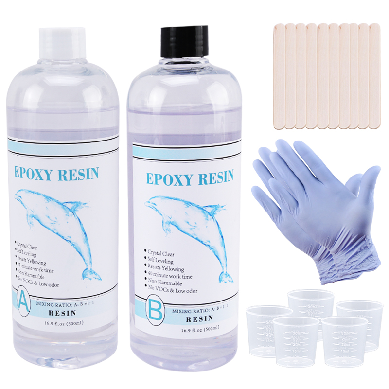 1:1 Clear Epoxy Resin Crystal  - огляд і ціна Epoxy Resin Ab