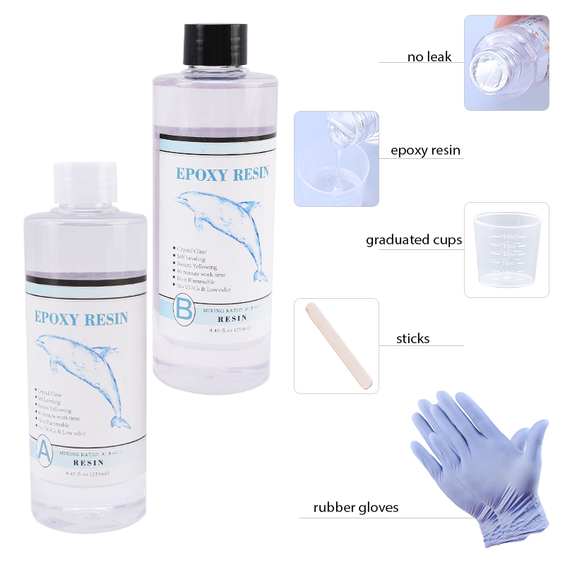 1:1 Clear Epoxy Resin Crystal  - огляд і ціна Epoxy Resin Ab