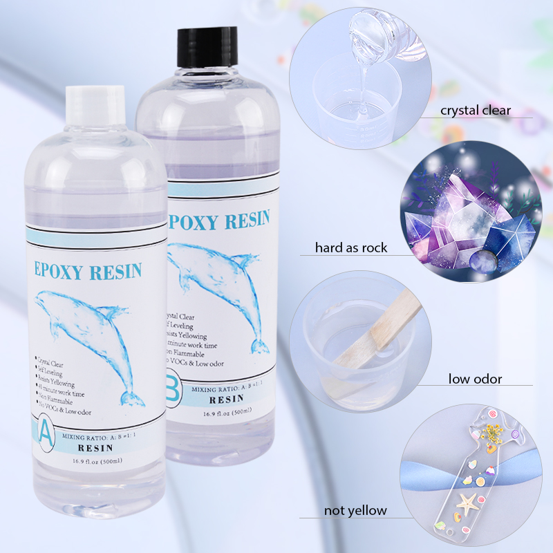 1:1 Clear Epoxy Resin Crystal  - огляд і ціна Epoxy Resin Ab