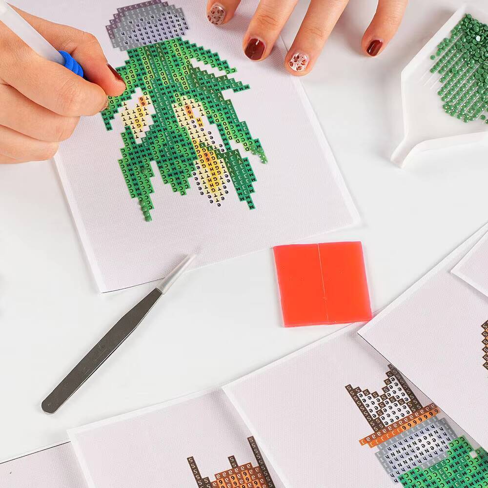 HUACAN 12pcs Landscape Mini Di - огляд і ціна Resin Art On Wall