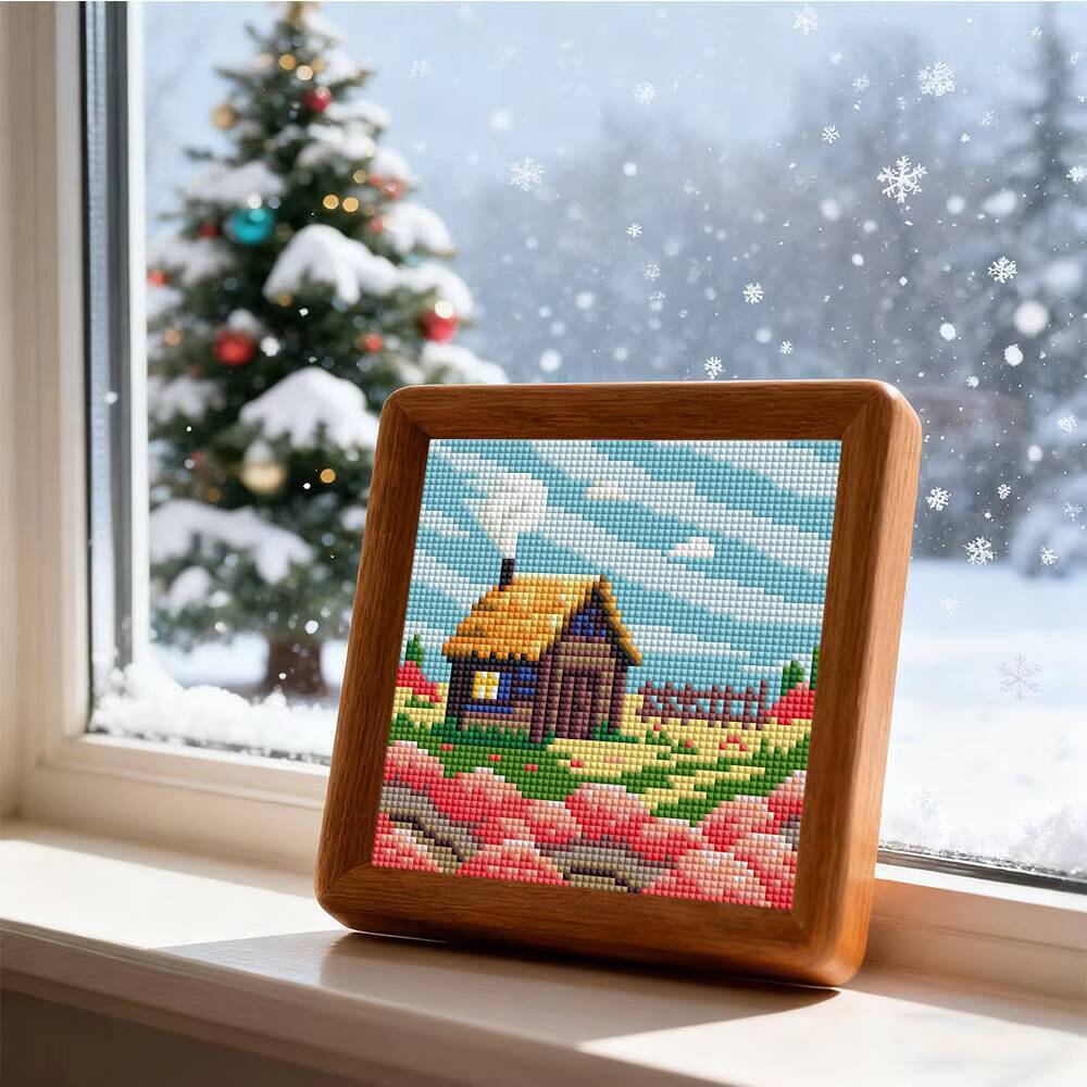 HUACAN 12pcs Landscape Mini Di - огляд і ціна Resin Art On Wall