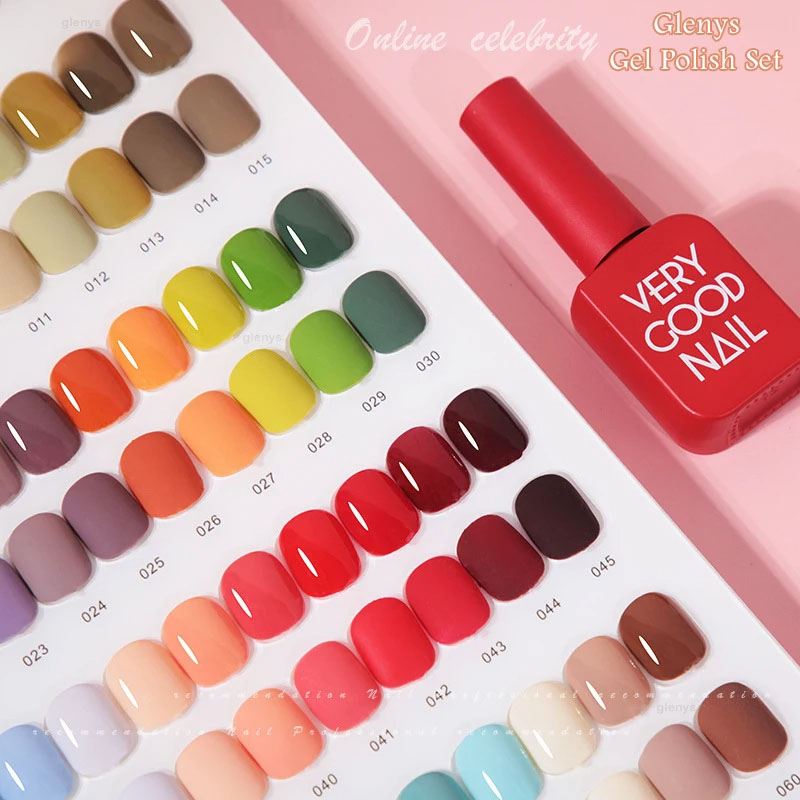 Glenys 60 Color nail polish Ge - огляд і ціна Resin Art Learning