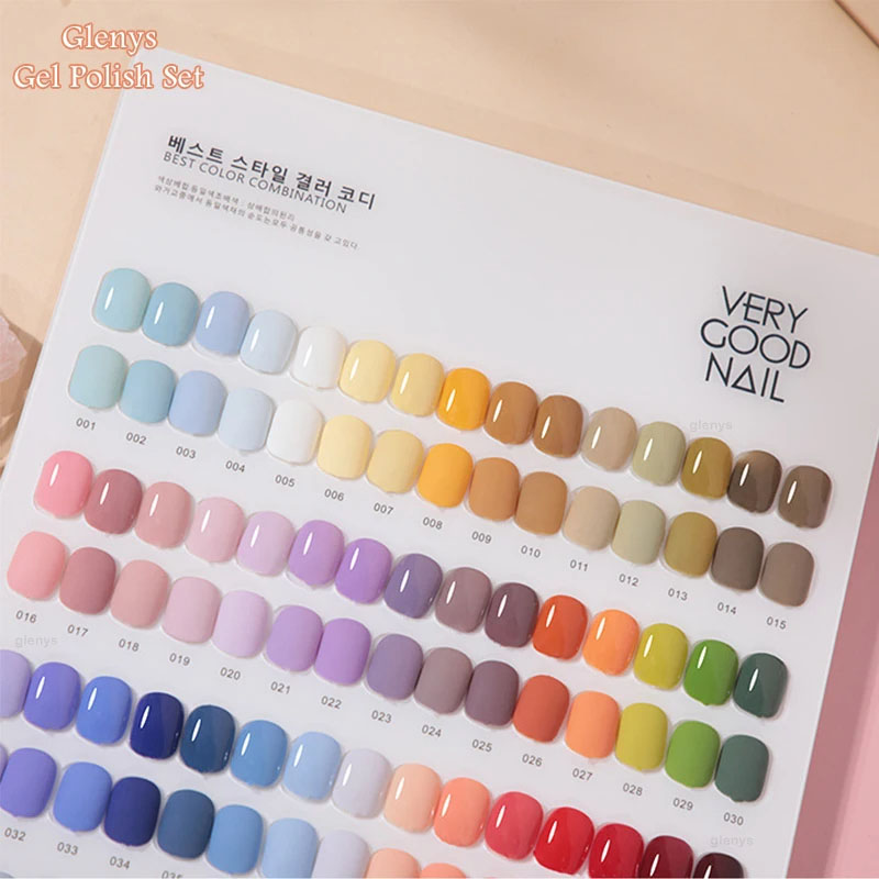 Glenys 60 Color nail polish Ge - огляд і ціна Resin Art Learning