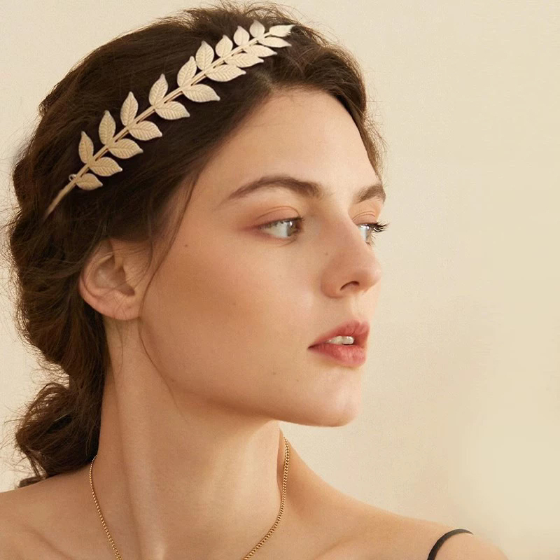 【P】Gold Leaf Headband Headpiec - огляд і ціна Gold Leaf Foil