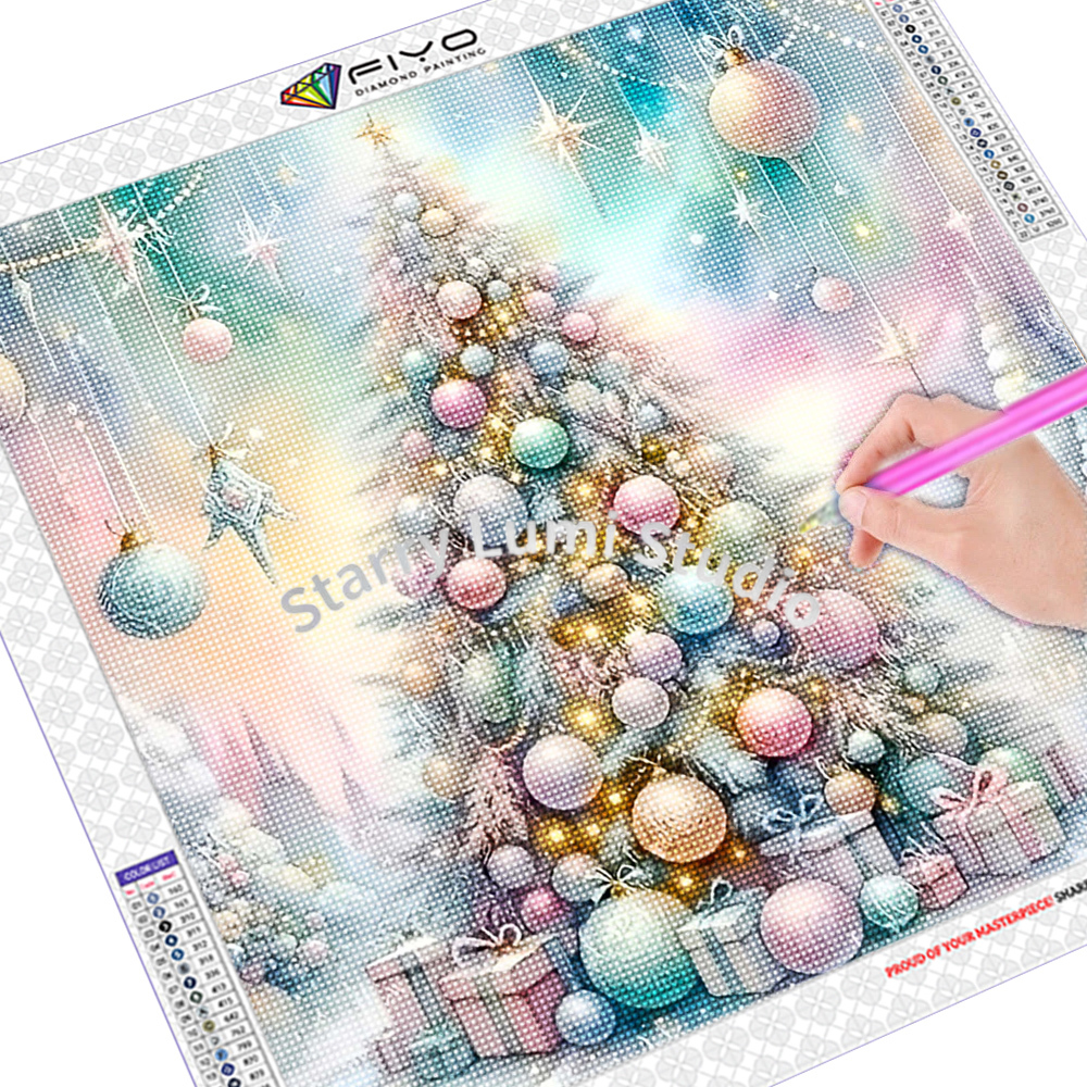 Diamond Painting Kit Christmas - огляд і ціна Resin Art For Beginners
