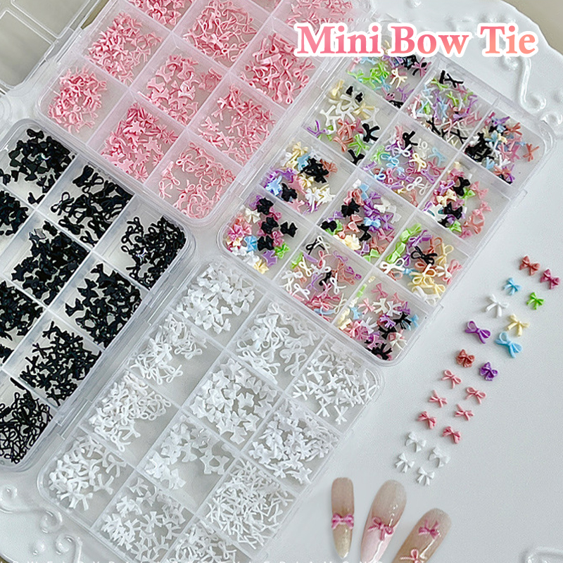 12 Grids Colorful Bowknot Set  - огляд і ціна Resin Art Decor