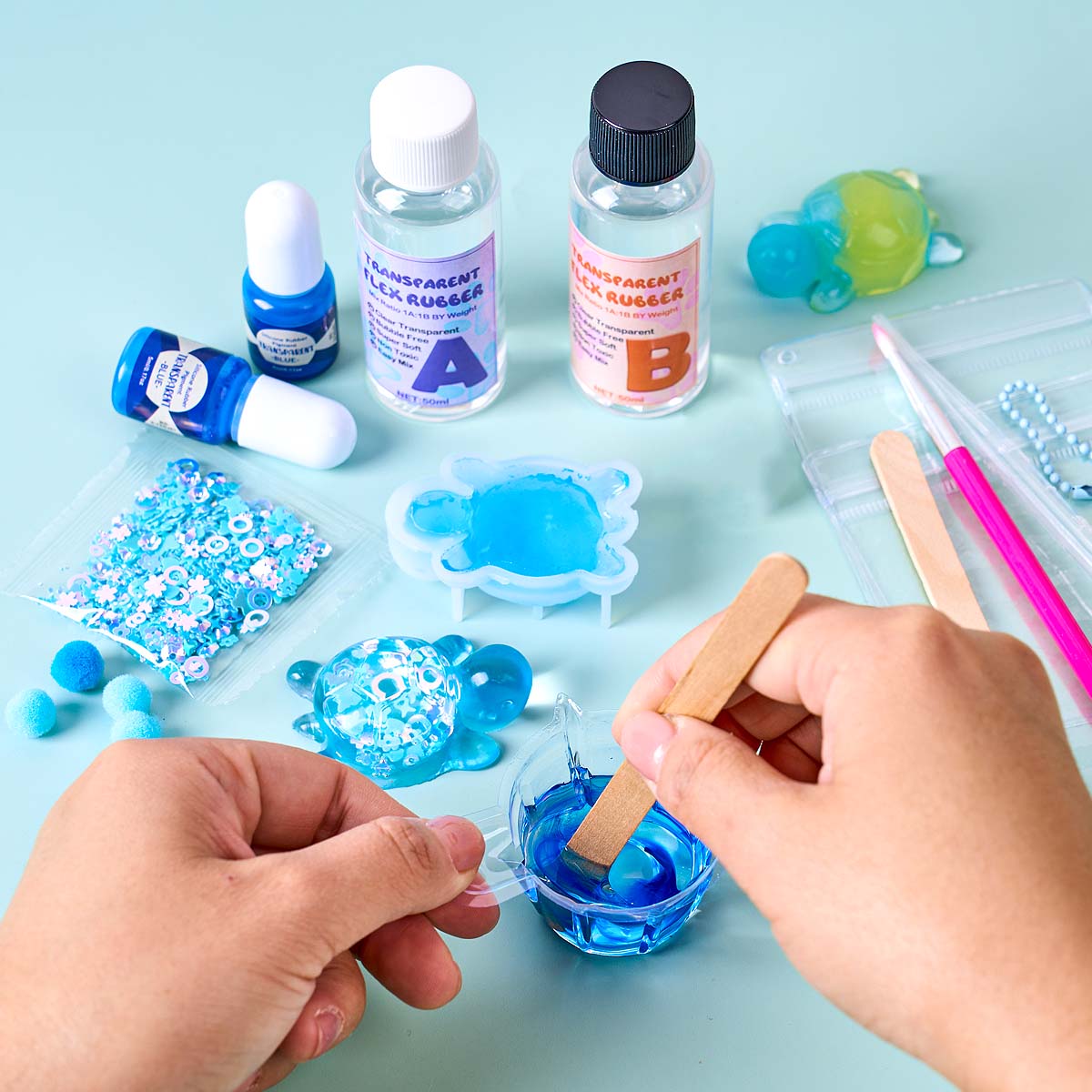 Taba Squishy Kit 50ml Epoxy Re - огляд і ціна Epoxy Resin Ab
