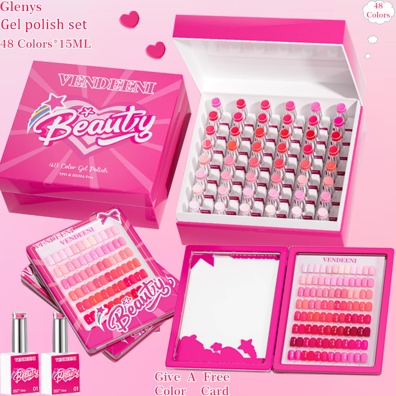 Glenys 48 pieces * 15ml nail p - огляд і ціна Resin Art Learning