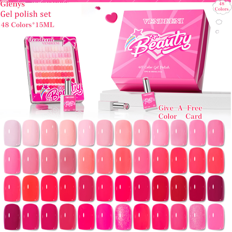 Glenys 48 pieces * 15ml nail p - огляд і ціна Resin Art Learning