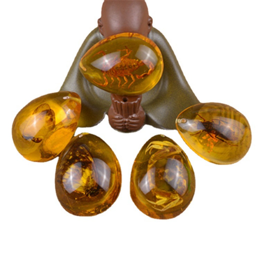 DIY Jewelry Craft Amber Stone  - огляд і ціна Resin Art Necklace