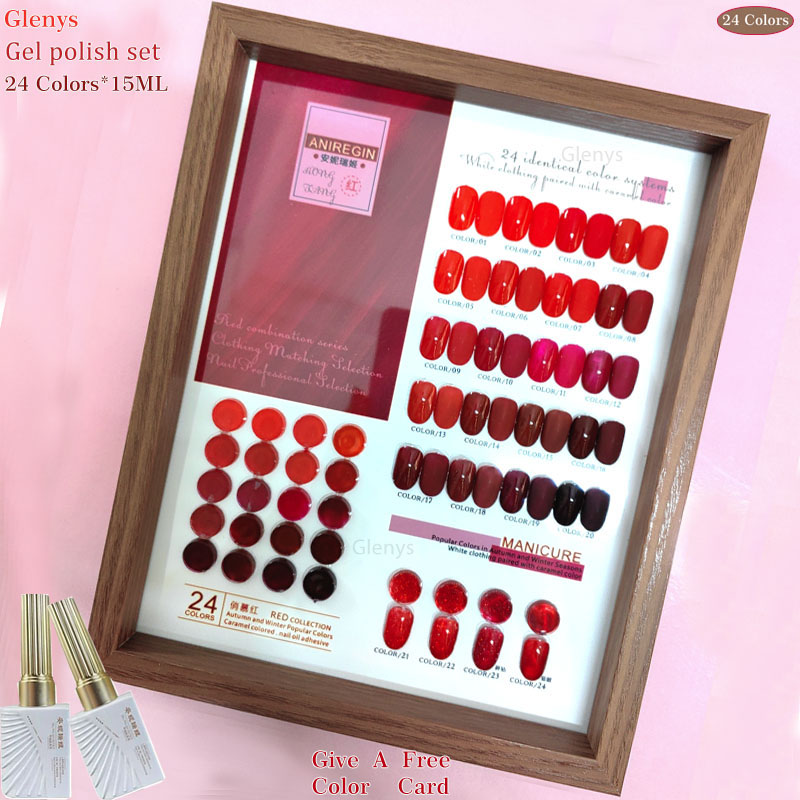 Glenys 24 color beautiful red  - огляд і ціна Resin Art Learning