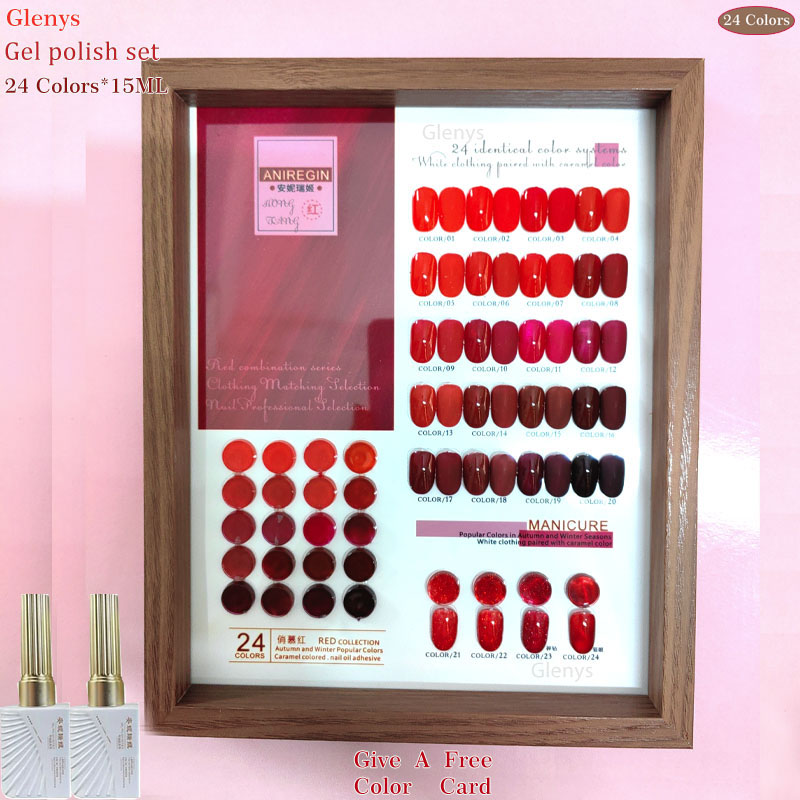 Glenys 24 color beautiful red  - огляд і ціна Resin Art Learning