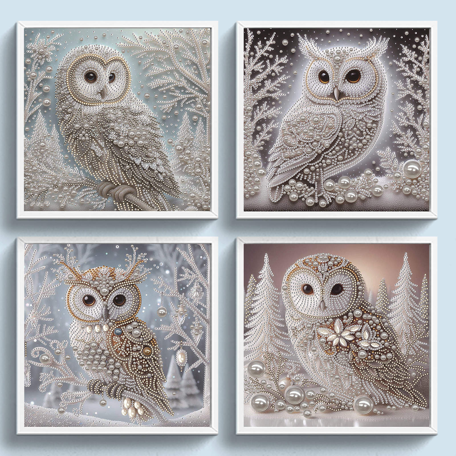 Owl Special Shaped 5D DIY Part - огляд і ціна Resin Art On Wall