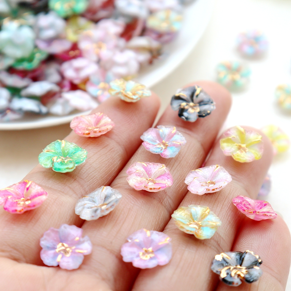 30pcs Mini Resin Flower Caboch - огляд і ціна Resin Art Case
