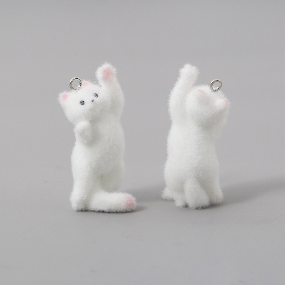 2pcs Flocking Little Cat Resin - огляд і ціна Resin Art Box