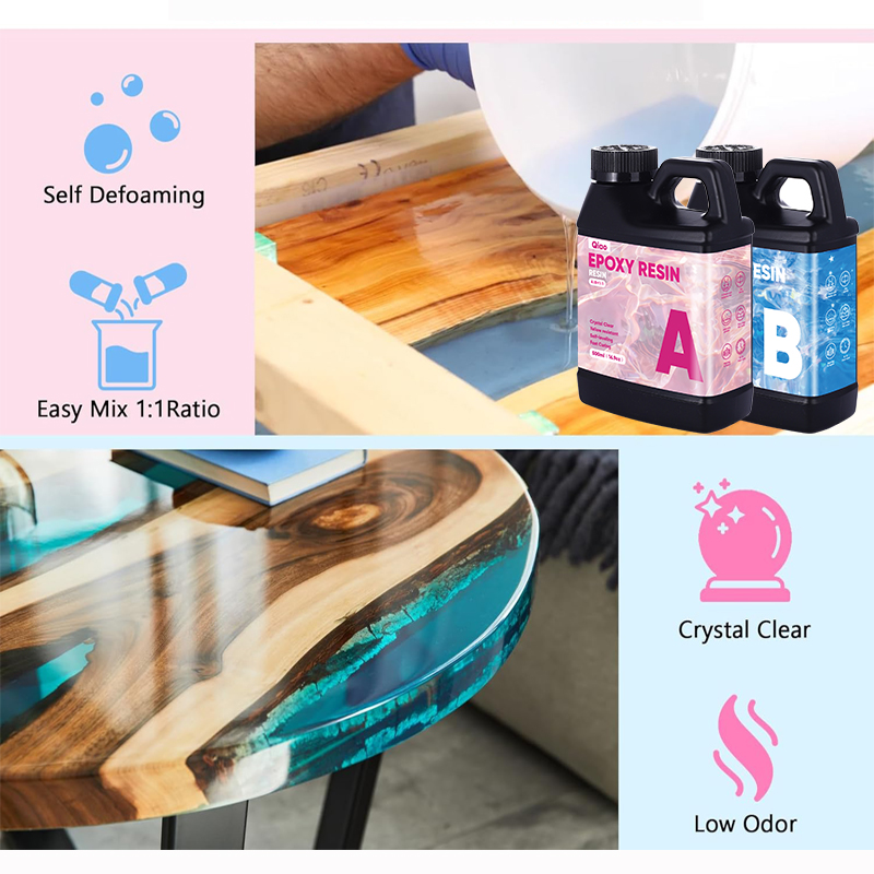 Crystal Clear 1:1 Epoxy Resin  - огляд і ціна Epoxy Resin Ab