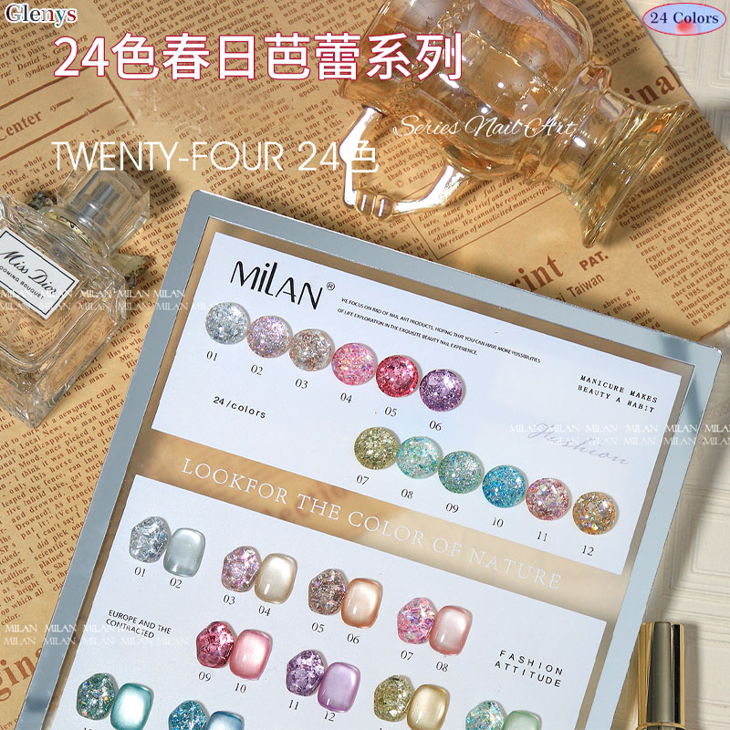 Glenys 24 color nail polish gl - огляд і ціна Resin Art Learning
