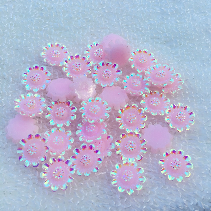 12mm AB resin flower design rh - огляд і ціна Resin Art Design For Wedding