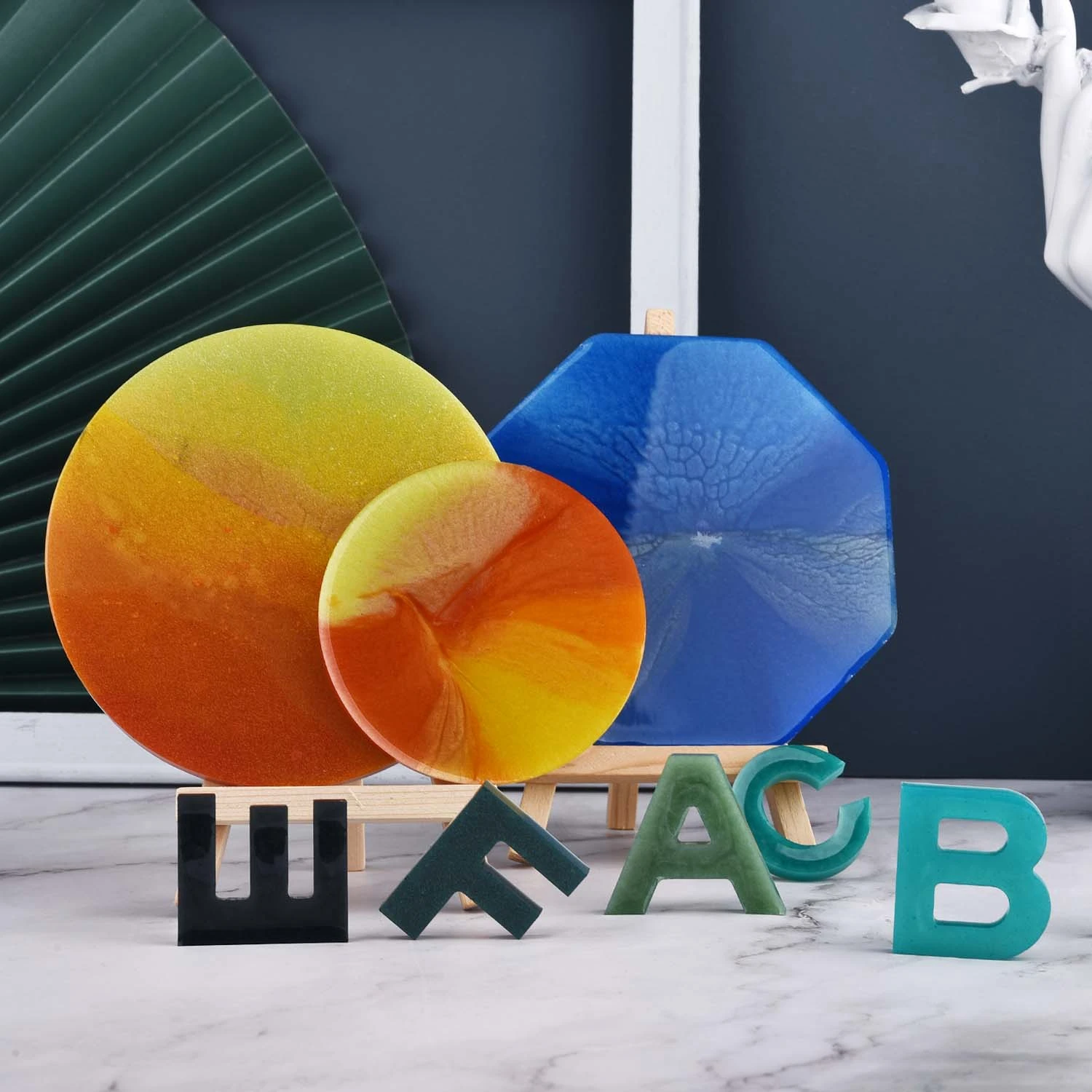 6 Colors/Set Pearlescent Powde - огляд і ціна Resin Art Jewellery