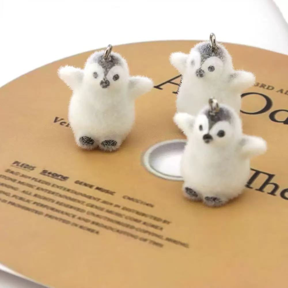 5pcs Flocking Small Penguin Re - огляд і ціна Resin Art Box