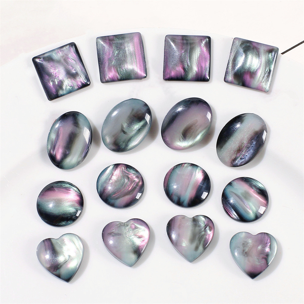 WFFNNKC 10-20PCS Retro Glitter - огляд і ціна Resin Art Earrings Material