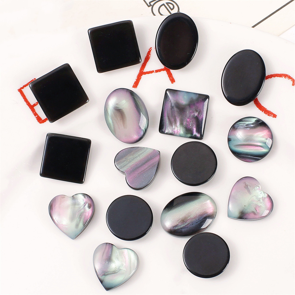 WFFNNKC 10-20PCS Retro Glitter - огляд і ціна Resin Art Earrings Material